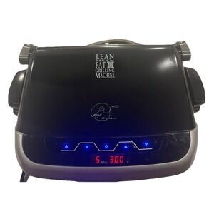 George Foreman Evolve Grilling System Lean Mean Fat Reducing Digital Timer&Temp
